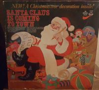 Виниловая пластинка JANSE DON CHORALE & CHILDREN CHORUS / SANTA CLAUS IS COMING TO TOWN (1LP)