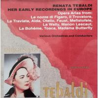 Компакт-диск Renata Tebaldi / Her Early Recording In Europe (Limited Edition)(CD)