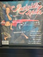 Виниловая пластинка Various Artists / Rockabilly Heroes Vol. 1 (Transparent Blue, Solid White & Black) (1LP)