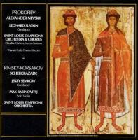 Компакт-диск Saint Louis Symphony Orchestra, Leonard Slatkin, Jerzy Semkow / Prokofiev: Alexander Nevsky, Rimsky-Korsakov: Scheherazade (DVD Audio)