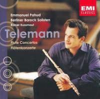 Компакт-диск Emmanuel Pahud, Berliner Barock Solisten /  Telemann: Flute And Other Instruments Concerto (1CD)