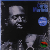 Виниловая пластинка Curtis Mayfield / The Very Best Of (Blue, Limited) (1LP)