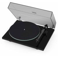 Виниловый проигрыватель PRO-JECT T1 (OM 5E), PIANO BLACK