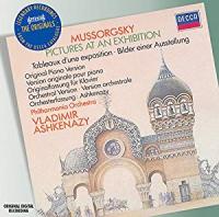 Компакт-диск Vladimir Ashkenazy / Mussorgsky: Pictures At An Exhibition (Jewel) (1CD)