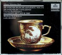 Компакт-диск Karl Richter / Bach: brandenburg concertos (Jewel)(2CD)