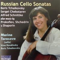 Компакт-диск Marina Tarasova / Russian Cello Sonatas: Shebalin/ Tchaikovksy B./ Chebotarev/ Schnittke (1CD)
