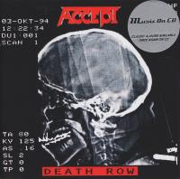 Компакт-диск Accept / Death row (Jewel)(1CD)