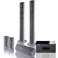 Комплект домашнего кинотеатра CANTON Smart Cinema CD 5.0, silver