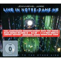 Компакт-диск Jean-Michel Jarre / Welcome To The Other Side (Live In Notre-Dame VR)(Limited Edition)(CD+Blu-ray)