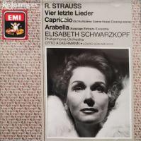 Компакт-диск Elisabeth Schwarzkopf, Philharmonia Orchestra, Otto Ackermann / R. Strauss: Vier Letzte Lieder, Capriccio Closing Scene (CD)
