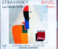 Компакт-диск Mathieu Romano / Stravinsky: Les Noces/ Ravel: Bolero (Digipack) (1CD)
