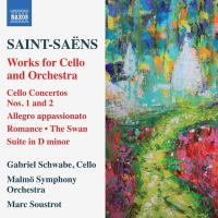 Компакт-диск Gabriel Schwabe, Malmo Symphony Orchestra, Marc Soustrot / Saint-Saens: Works For Cello And Orchestra (CD)