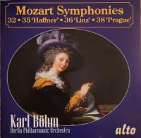 Компакт-диск Karl Bohm / Mozart: Symphonies 32, 35, 36 & 38 (1CD)