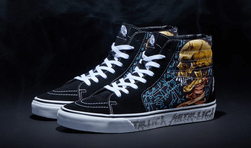 Metallica и Vans создают новую линейку обуви Metallica и Vans создают новую линейку обуви