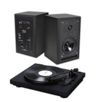 Комплект Виниловый проигрыватель Pro-Ject Automat A1 + Полочная акустика ELTAX Monitor III BT Black