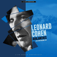 Виниловая пластинка Leonard Cohen / Avalanches: Recorded in Zurich, Switzerland, 21-05-1993 (Blue) (1LP)