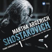 Компакт-диск Martha Argerich, Lilya Zilberstein /  Piano Concerto No. 1 For Piano, Trumpet & Strings, Op. 35. Concertino For Two Pianos, Op. 94. Piano Quintet, Op. 57 (1CD)