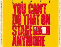 Компакт-диск Frank Zappa / You Can't Do That On Stage Anymore Vol. 1 (2CD)