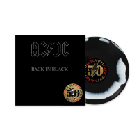 Виниловая пластинка AC/DC / Back in black - black & white swirl (1LP)