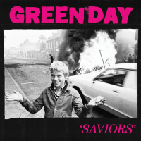 Виниловая пластинка Green Day / Saviors (Black-Pink Vinyl) (1LP)