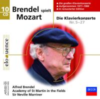 Компакт-диск Alfred Brendel / Mozart: The Piano Concertos Nos. 5-27 (Box) (Papersleeves In Box) (10CD)