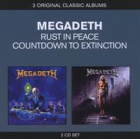 Компакт-диск Megadeth / Countdown to extinction/ rust in peace (Jewel)(2CD)