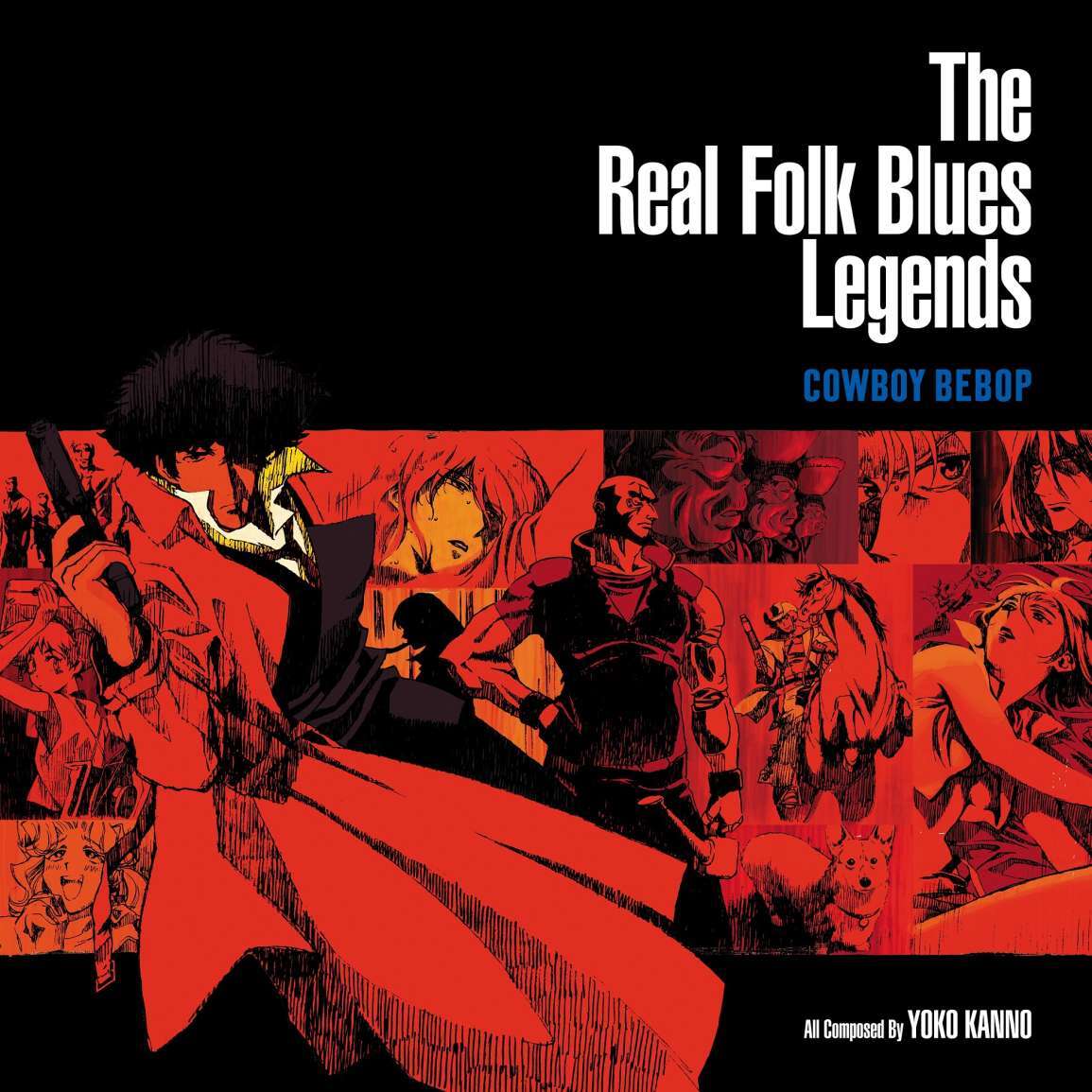 Виниловая пластинка Seatbelts / Cowboy Bebop: the Real Folk Blues Legends  (Darkblue) (2LP)