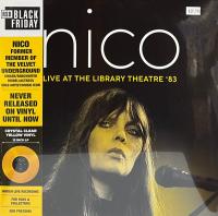 Виниловая пластинка NICO / LIVE AT THE LIBRARY THEATRE 83 - BLACK FRIDAY 2022 RELEASE - CRYSTAL CLEAR YELLOW VINYL (1LP)