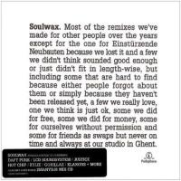 Компакт-диск Soulwax / Most Of The Remixes… (CD2)
