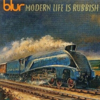 Виниловая пластинка Blur / Modern Life Is Rubbish (30th Anniversary Edition Transparent Orange Vinyl) (2LP)