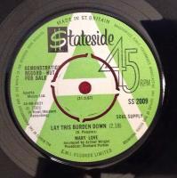 Виниловая пластинка MARY LOVE / LAY THIS BURDEN DOWN/BORN TO LIVE WITH HEARTACHE (1LP)