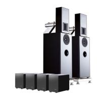 Напольная акустическая система Ascendo System M5S SE Active Piano Black