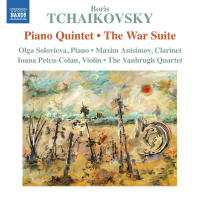 Компакт-диск Olga Solovieva & Maxim Anisimov / Tchaikovsky B.: Piano Quintet, The War Suite (Jewel) (1CD)