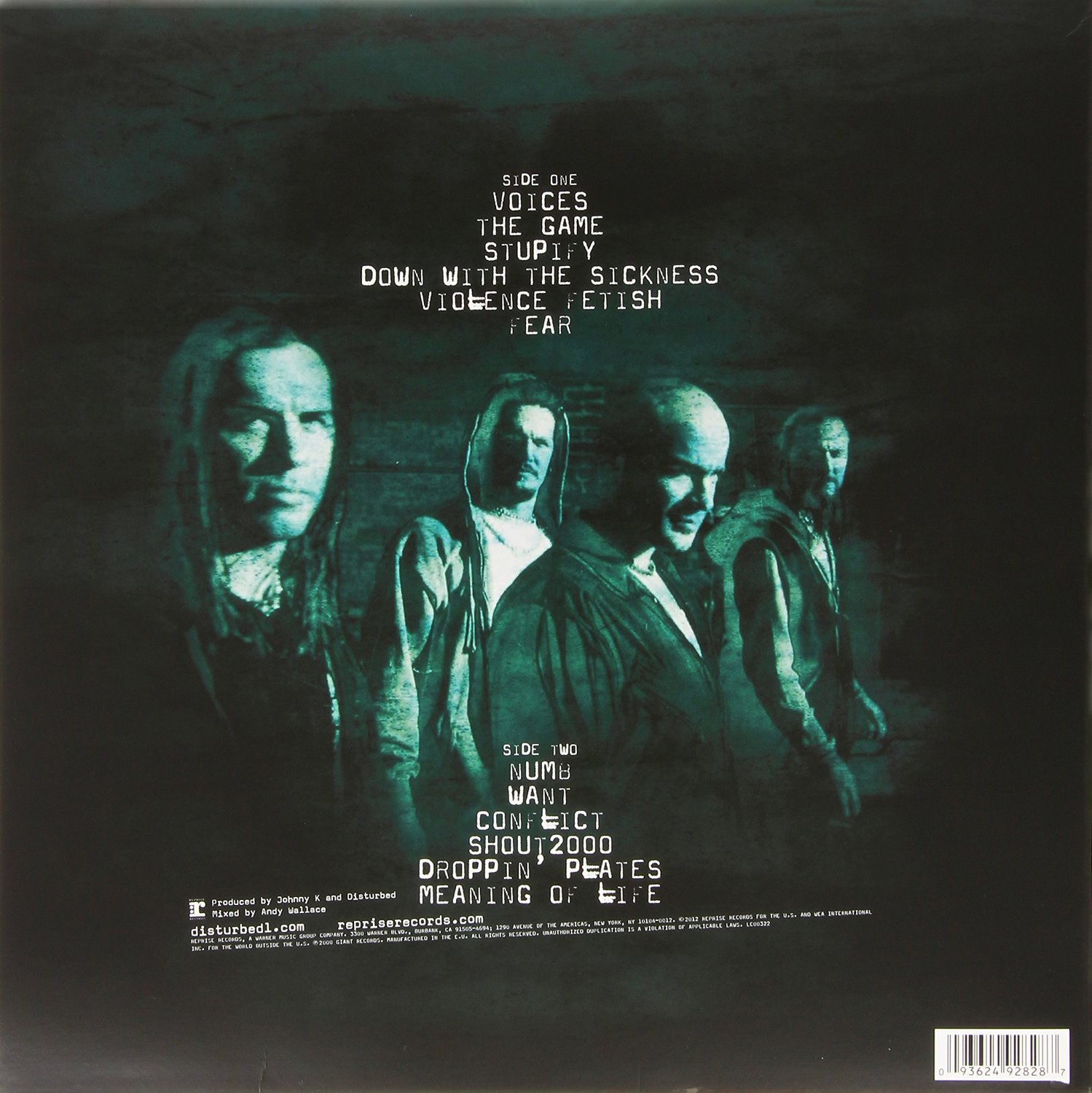 Виниловая пластинка Disturbed / The Sickness (LP), купить виниловая  пластинка disturbed / the sickness (lp) | VINYLMARKT