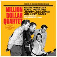 Виниловая пластинка Elvis Presley - Carl Perkins - Jerry Lee Lewis - Johnny Cash / Million dollar quartet - the complete session - red & yellow vinyl (2LP)