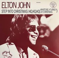 Виниловая пластинка Elton John / Step Into Christmas / Ho, Ho, Ho (12”) (Who’d Be A Turkey At Christmas) (12”) (White Vinyl) (12”) (LP)