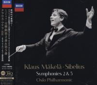 Компакт-диск Klaus Makela / Sibelius: Symphonies 2 & 5 (UHQ) (Jewel, Japan, UHQ-CD) (1CD)
