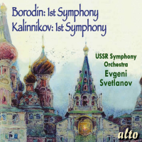Компакт-диск Yevgeni Svetlanov / Borodin: Symphony No.1/ Kalinnikov: Symphony No.1 (1CD)