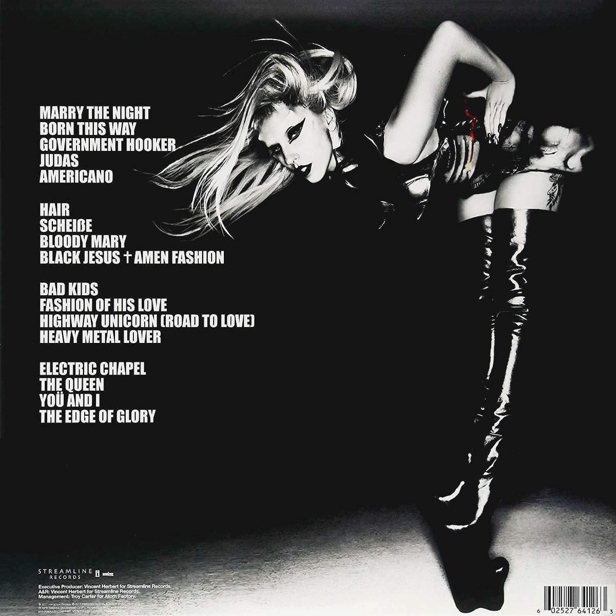 Виниловая пластинка Lady Gaga / Born This Way (2LP), купить виниловая  пластинка lady gaga / born this way (2lp) | VINYLMARKT