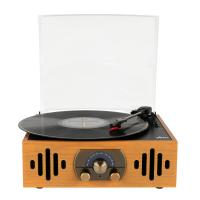 Виниловый проигрыватель Alive Audio QUATTRO LP Light Wood