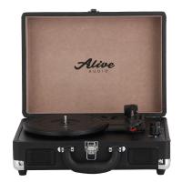 Виниловый проигрыватель Alive Audio VIBE Black c Bluetooth