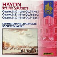Компакт-диск Leningrad Philharmonic Orchestra / Joseph Haydn: String Quartets (CD)