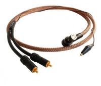 Кабель межблочный Zavfino The Cove Phono Cable w/24K Right Angle DIN-RCA (1.2M)
