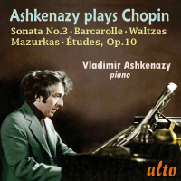 Компакт-диск Vladimir Ashkenazy / Chopin: Sonata No.3, Etudes Op.10, Barcarolle, Valses, Mazurkas (1CD)