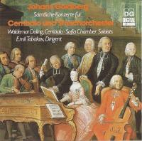 Виниловая пластинка GOLDBERG JOHANN - KONZERTE FUER CEMBALO UND STREICHORCHESTER / DOELING WALDEMAR - CAMBALO / CHAMBER SOFIA - SOLISTS / TABAKOV EMIL - DIRIGENT (1LP)