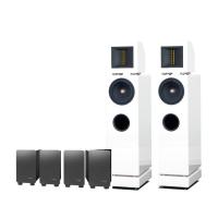 Напольная акустическая система Ascendo System Z5 Active Piano White
