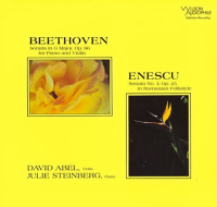 Виниловая пластинка David Abel & Julie Steinberg / Beethoven: Violin Sonata Op.96 / Enescu: Sonata No.3 (1LP) Виниловая пластинка David Abel & Julie Steinberg / Beethoven: Violin Sonata Op.96 / Enescu: Sonata No.3 (1LP)