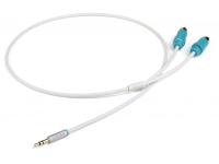 Кабель межблочный аудио Chord Company C-Jack 3.5mm Stereo to 2RCA 1m