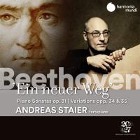 Компакт-диск Andreas Staier / Beethoven: Piano Sonatas Op.31, Variations Opp.34 & 35 (Jewel) (2CD)