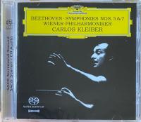 Компакт-диск Carlos Kleiber / Beethoven: symphonies nos.5 & 7 (Jewel)(1SACD)
